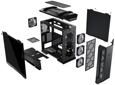 Asus TUF Gaming GT501 PC-kabinett (sort)