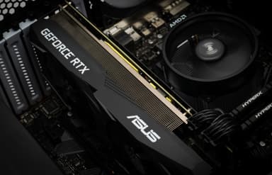 Edge E-Sport stasjonær gaming-PC 2070/AMD (sort)