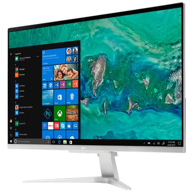 Acer Aspire C27 27" alt-i-ett stasjonær PC (sort/sølv)
