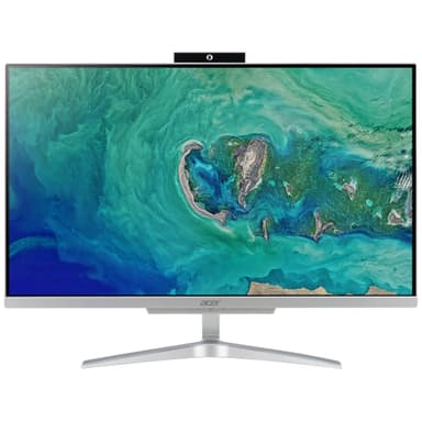 Acer Aspire C24 23.8" AIO stasjonær PC (sølv)