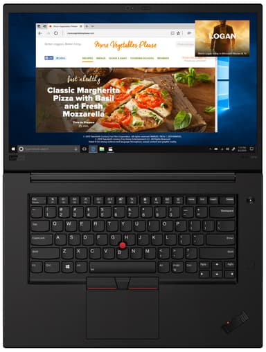Lenovo ThinkPad X1 Extreme 15,6" bærbar PC (sort)
