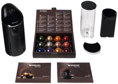 Nespresso VertuoPlus kapselmaskin (sort)