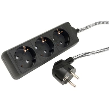 Smartline strømforgrener 312390 (sort)