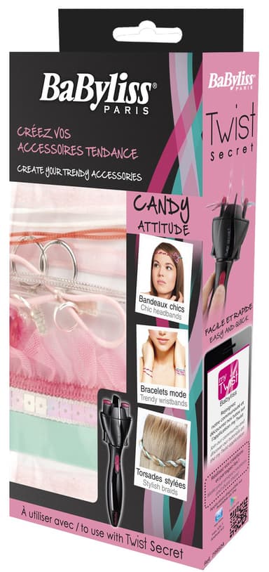 BaByliss Candy Attitude tilbehørssett 799504