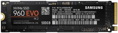 Samsung 960 EVO intern M.2 SSD (500 GB)