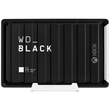 WD BLACK  D10 Game Drive 12 TB harddisk til Xbox One