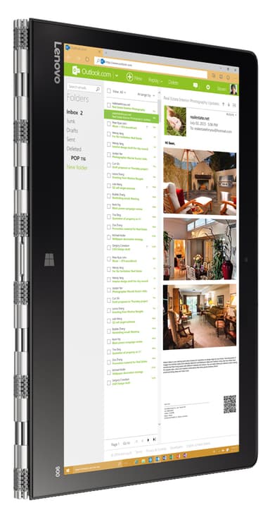 Lenovo Yoga 900 13,3" 2-i-1 (sølv)