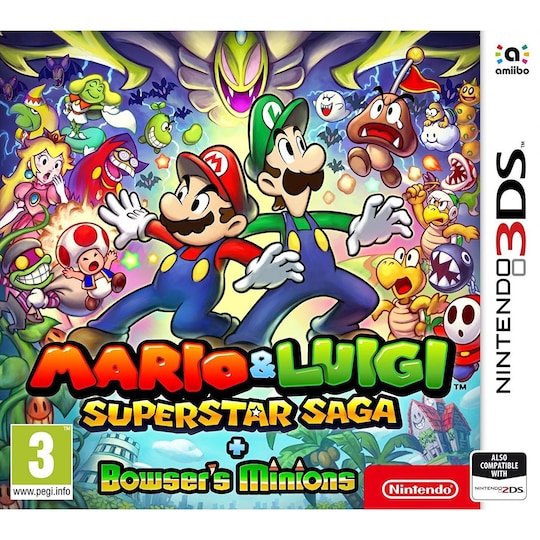 Mario & Luigi: Superstar Saga + Bowser s Minions (3DS)