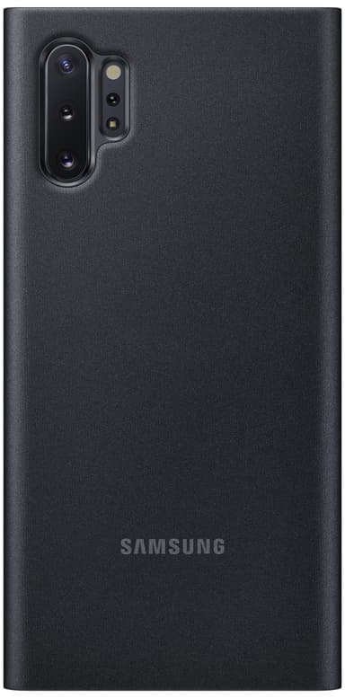 Samsung Galaxy Note 10 Plus Clear View deksel (sort)