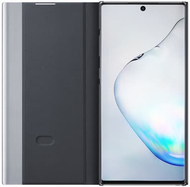 Samsung Galaxy Note 10 Plus Clear View deksel (sort)