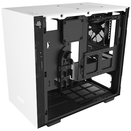 NZXT H210i Mini-ITX PC-kabinett (hvit)