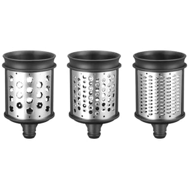 KitchenAid sett med rive- og raspetilbehør 5KSMEMVSC