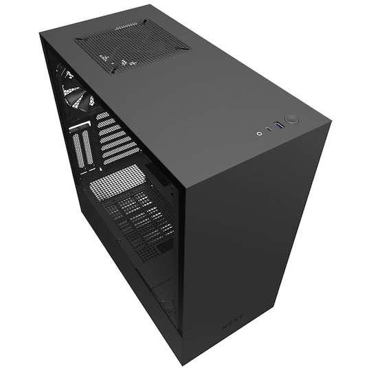 NZXT H510i PC-kabinett (sort)