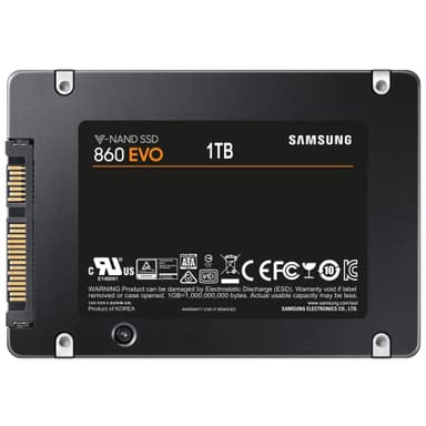 Samsung 860 EVO 2,5" SSD (1 TB)