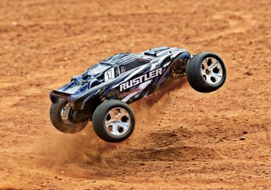 Traxxas Rustler 1/10 2WD TQ RTR Blue :: Komplett
