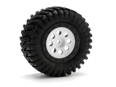 HPI-106193 MK.8 V2 Wheel White 4.5mm offset 2pcs
