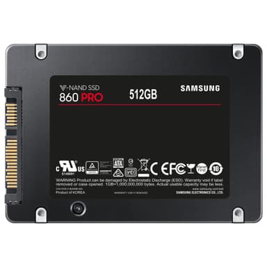 Samsung 860 Pro 2,5" SSD (512 GB) Samsung 860 Pro 2,5" SSD (512 GB)