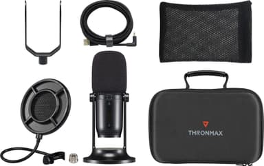 Thronmax MDrill One Pro sett (jet black)