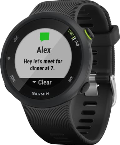 Garmin Forerunner 45 L treningsklokke (sort)