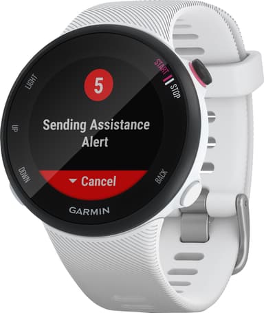Garmin Forerunner 45S sportsklokke (sort/hvit)