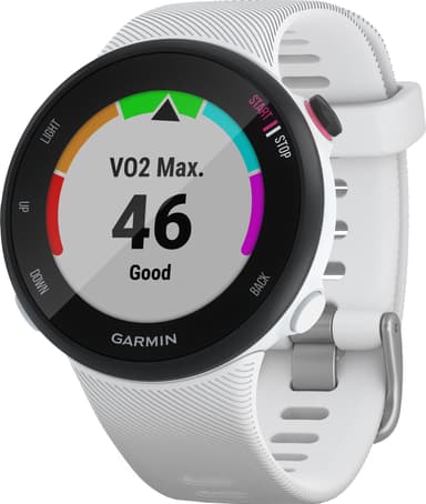 Garmin Forerunner 45S sportsklokke (sort/hvit)