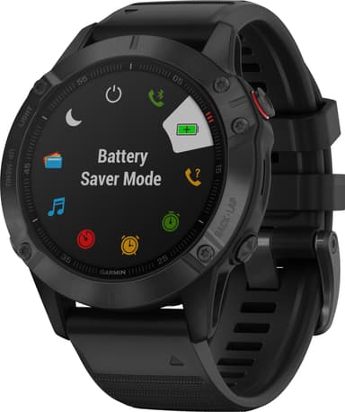 Garmin Fenix 6 Pro GPS smartklokke 47 mm (sort)