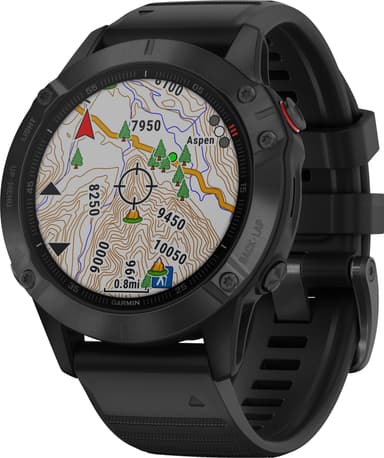 Garmin Fenix 6 Pro GPS smartklokke 47 mm (sort)