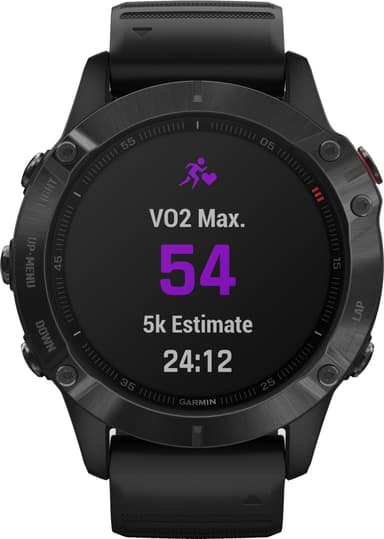 Garmin Fenix 6 Pro GPS smartklokke 47 mm (sort)