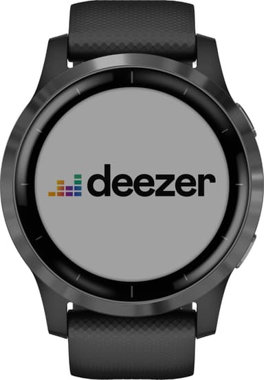 Garmin Vivoactive 4 GPS smartklokke (sort)