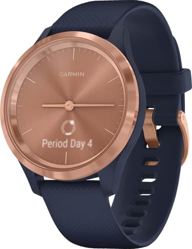 Garmin Vivomove 3s Sport smartklokke (gull/blå)