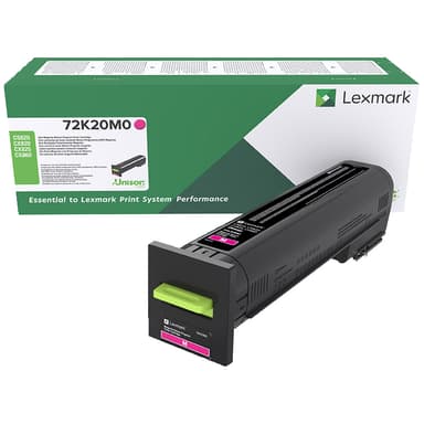 Lexmark - magenta - original - tonerpatron - LCCP, LRP