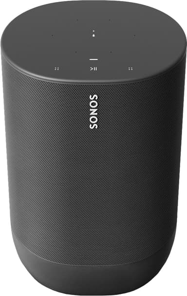 Sonos Move trådløs høyttaler (sort) - Elkjøp