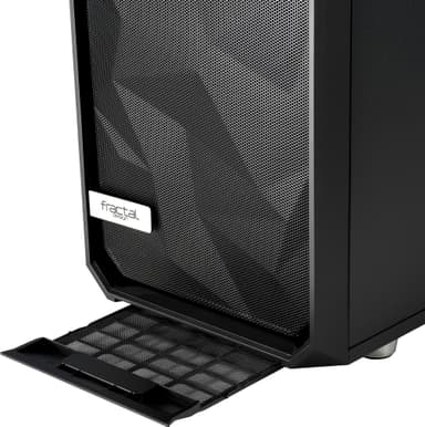 Fractal Design Meshify S2 chassis til PC (sort/mørkt glass)