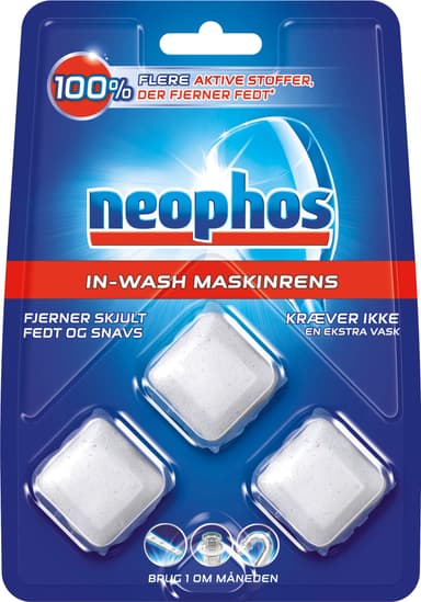 Neophos oppvaskmaskinrens (3 stk.) 3075544