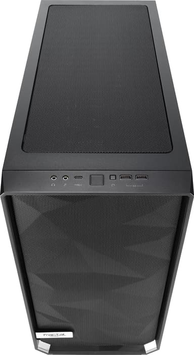 Fractal Design Meshify S2 chassis til PC (sort/mørkt glass)