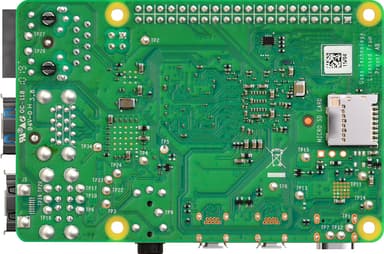 Raspberry Pi 4 Model B mikro-PC (hovedkort, 4 GB)