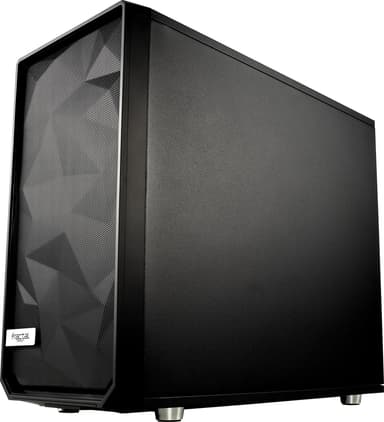 Fractal Design Meshify S2 chassis til PC (sort/mørkt glass)