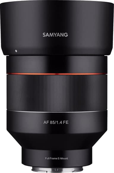 Samyang AF 85 mm f/1.4 FE fastobjektiv telefoto