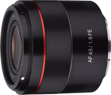 Samyang AF 45 mm f/1.8 FE fastobjektiv