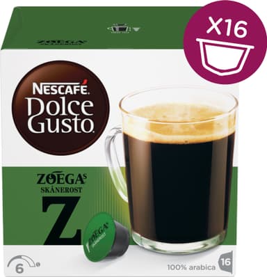 Nescafè Dolce Gusto kapsler - Zoegas Skånerost