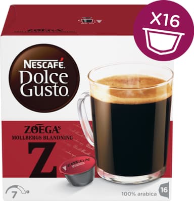 Nescafè Dolce Gusto kapsler - Zoegas Mollbergs