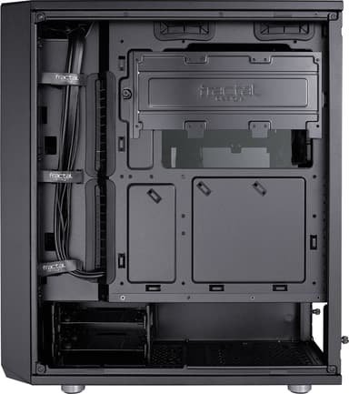 Fractal Design Meshify C PC-kabinett (sort/mørkt glass)