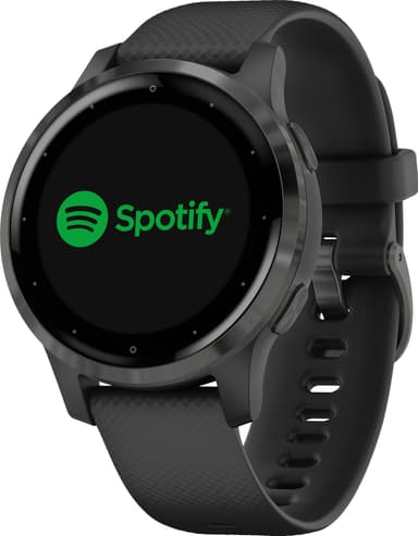 Garmin Vivoactive 4s GPS smartklokke sort Elkjop Elkjop