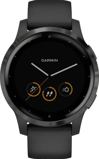 Garmin Vivoactive 4s GPS smartklokke (sort)