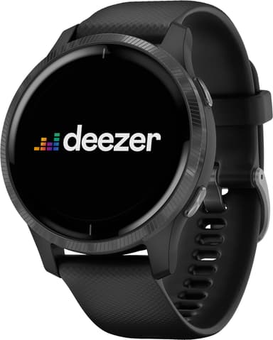 Garmin Venu GPS smartklokke (sort)
