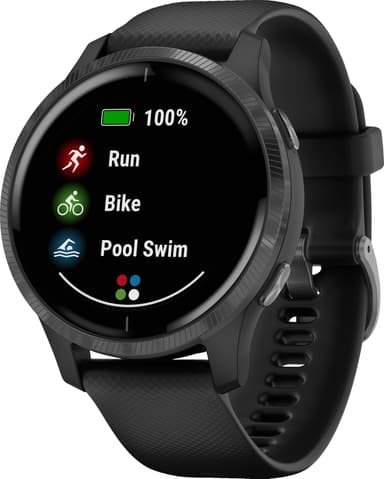 Garmin Venu GPS smartklokke (sort)