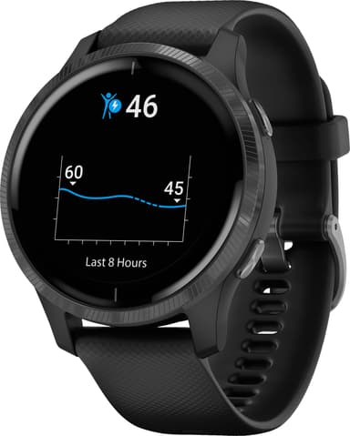 Garmin Venu GPS smartklokke (sort)