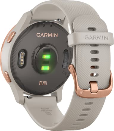 Garmin Venu GPS smartklokke (sand/rose)