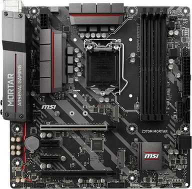 MSI Z370 Mortar mATX hovedkort