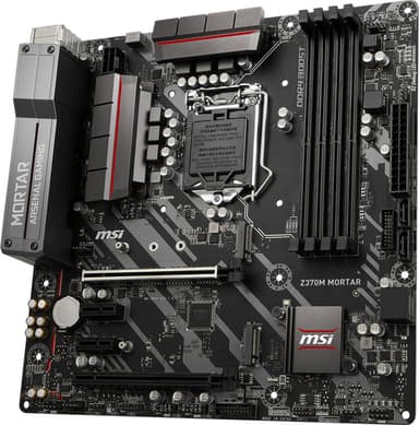 MSI Z370 Mortar mATX hovedkort